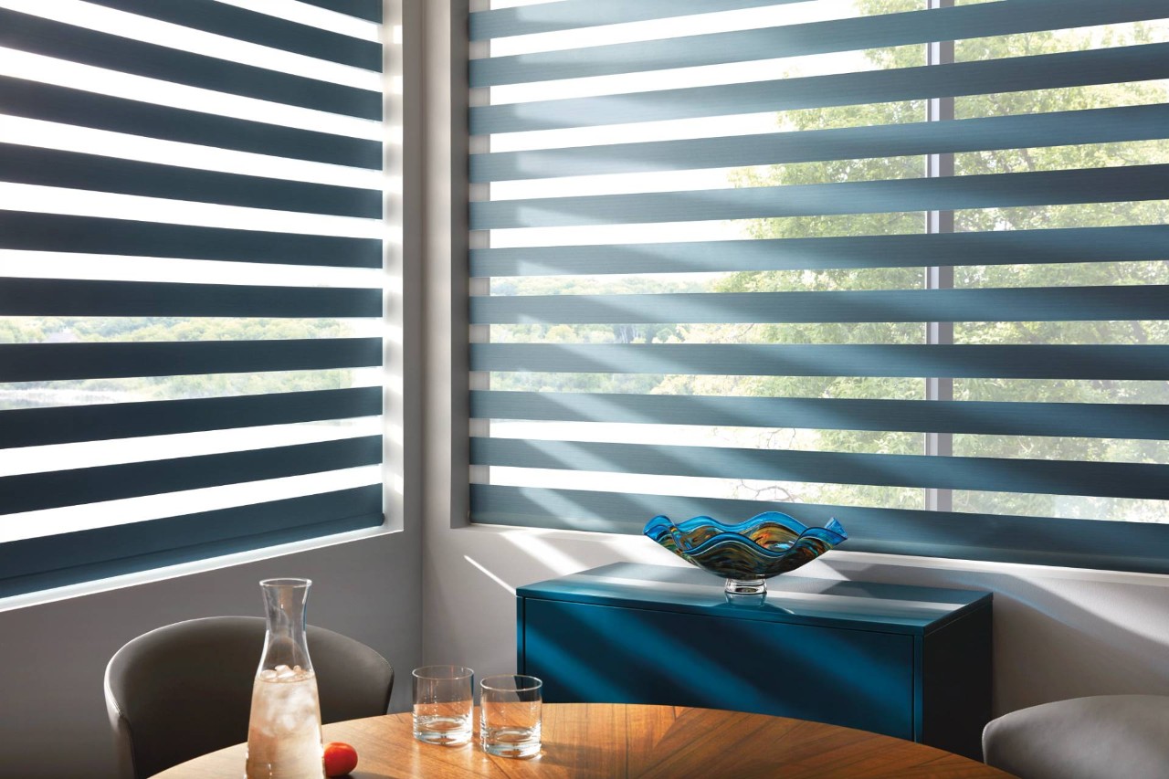 Hunter Douglas Designer Banded Shades near the Florida (FL) Keys